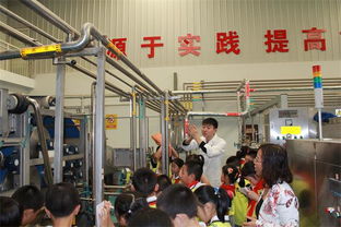 科普开放进行时 陕西师大附小来我院食品中试实验室进行科普教育活动
