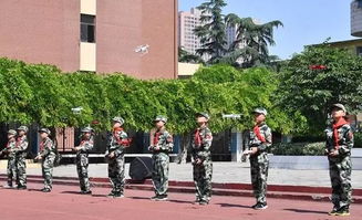 合肥市蚌埠路第三小学意志磨练周检阅式暨红色六一汇报演出举行